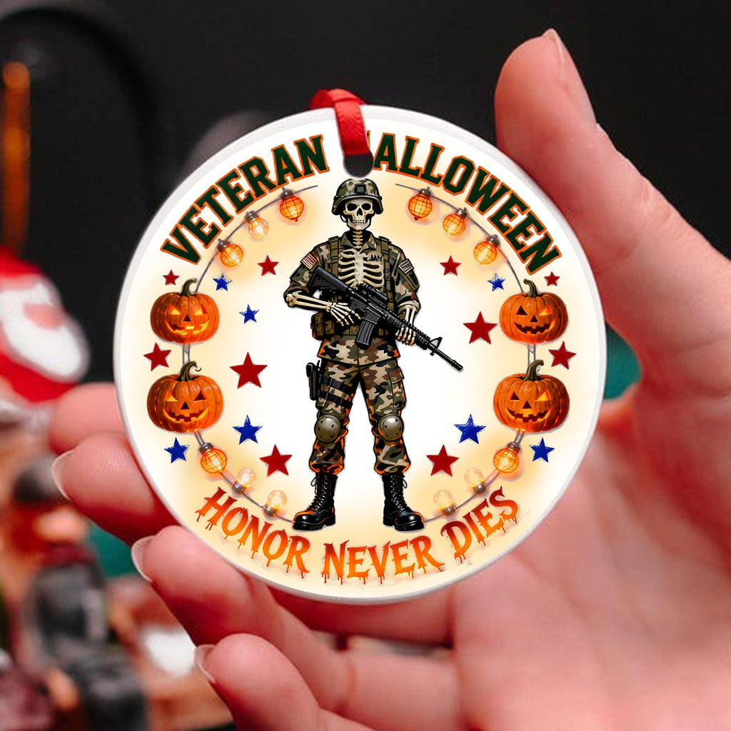 Veteran Honor Lives Forever Ornament