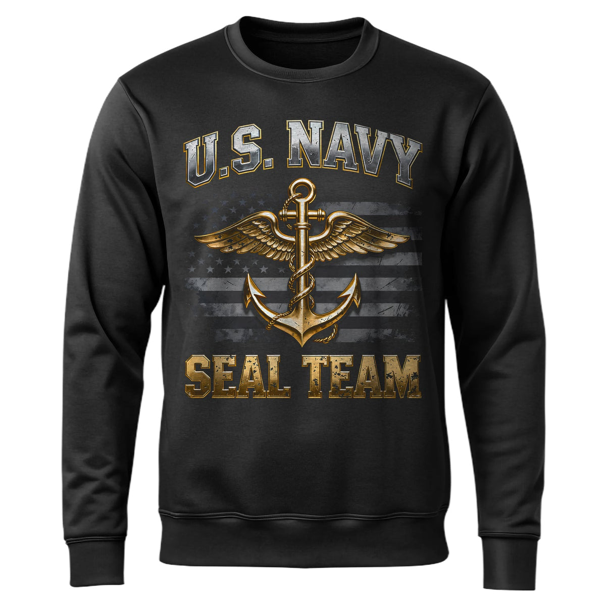 US Navy SEAL Team Proud US Military Sweatshirt product image 1