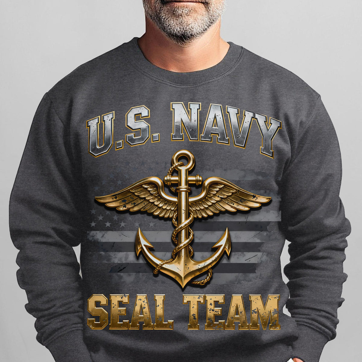 US Navy SEAL Team Proud US Military Sweatshirt product image 11