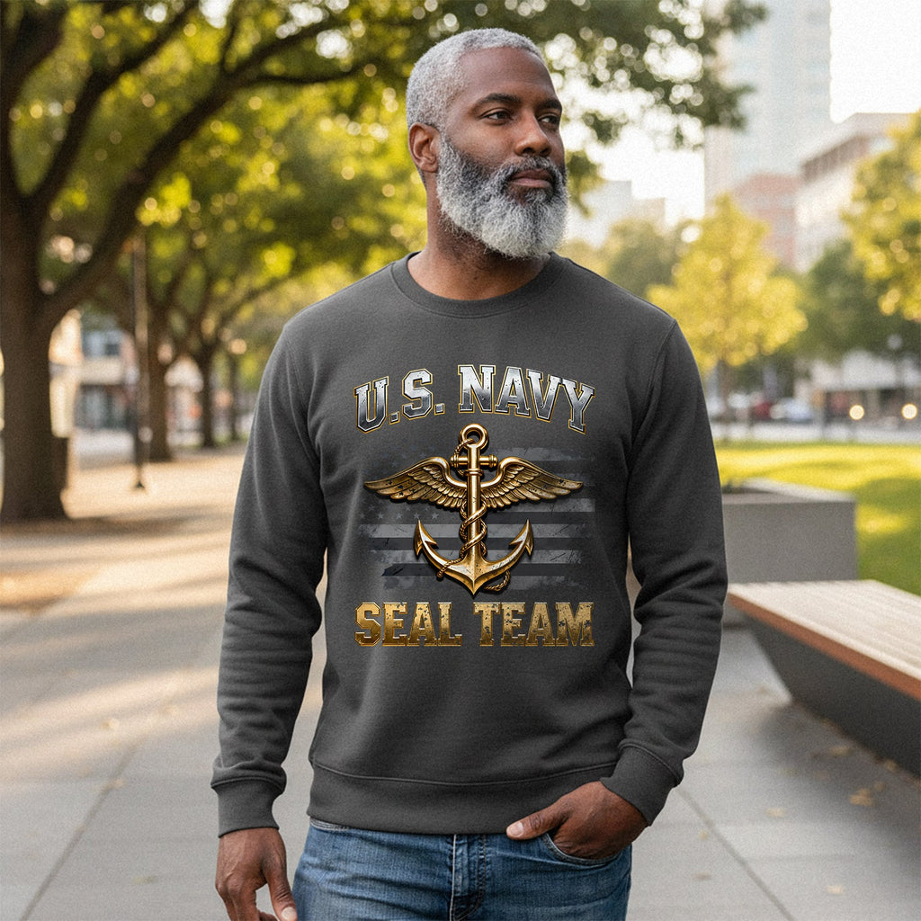 US Navy SEAL Team Proud US Military Sweatshirt product image 4