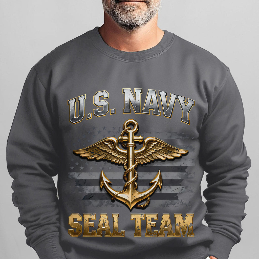 US Navy SEAL Team Proud US Military Sweatshirt product image 14