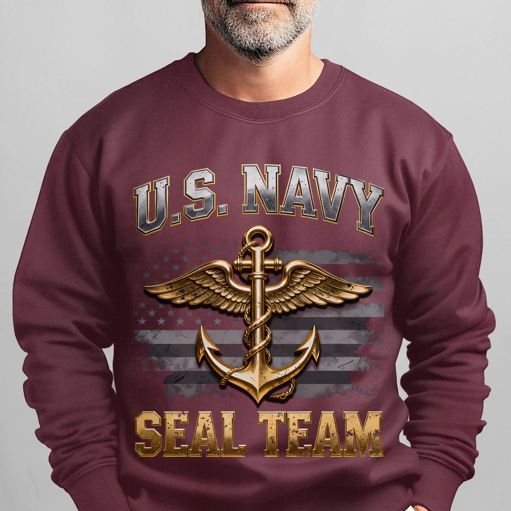 US Navy SEAL Team Proud US Military Sweatshirt product image 10