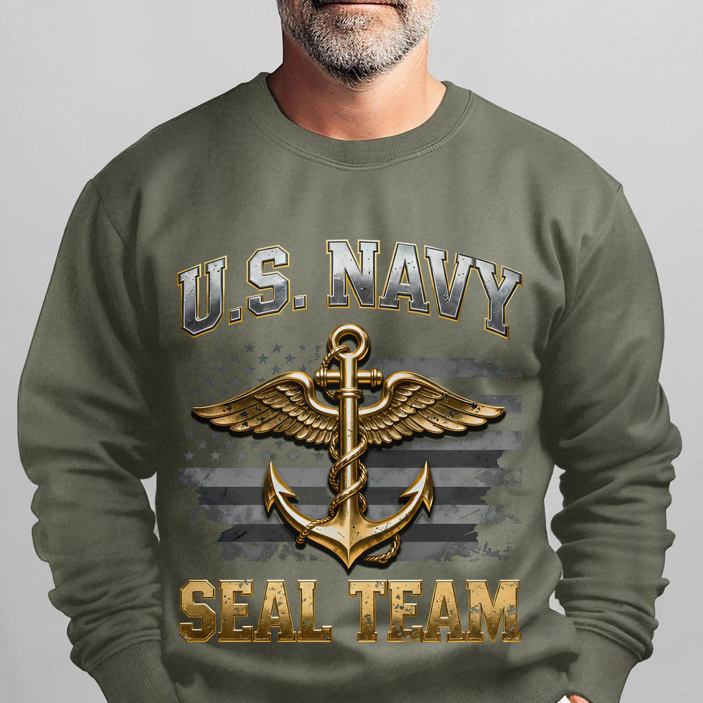 US Navy SEAL Team Proud US Military Sweatshirt product image 9