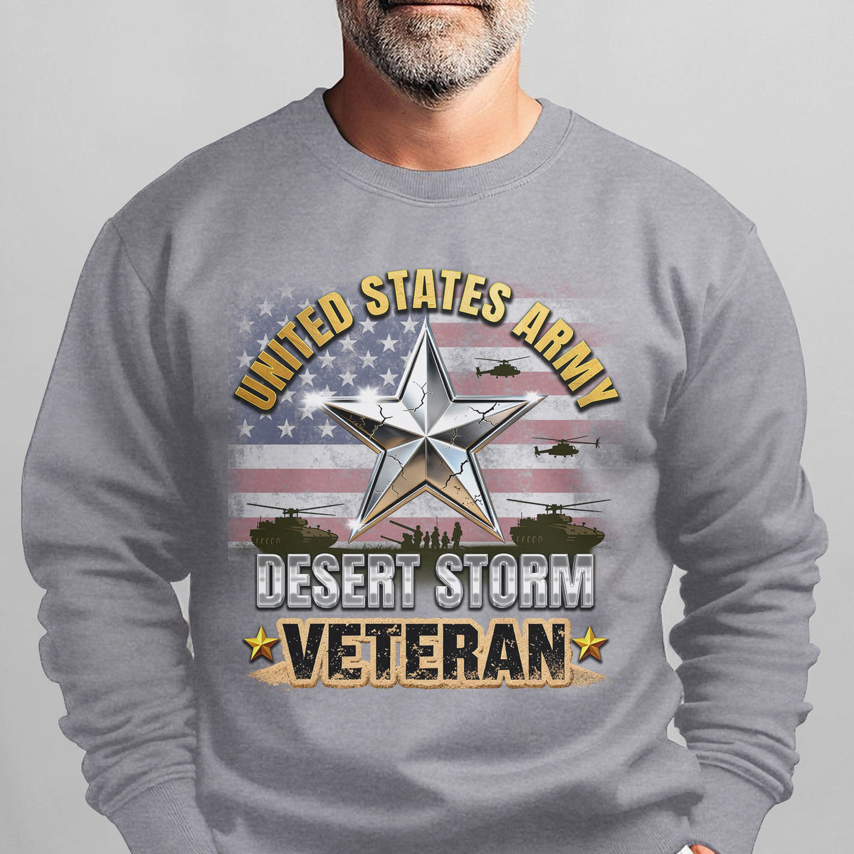 United States Army Desert Storm Veteran Sweatshirt product image 8