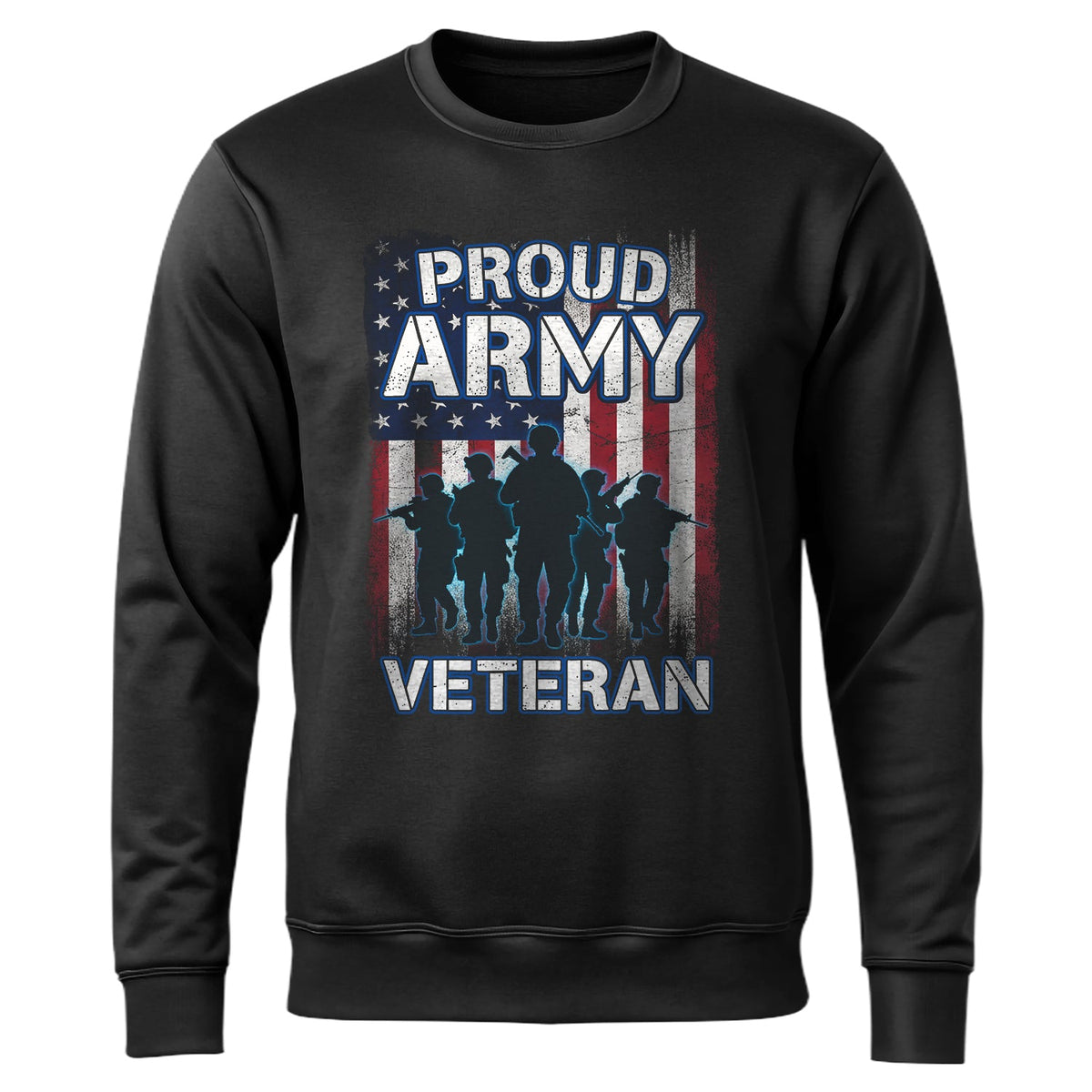 Proud Army Veteran US Military Honor Sweatshirt product image 1