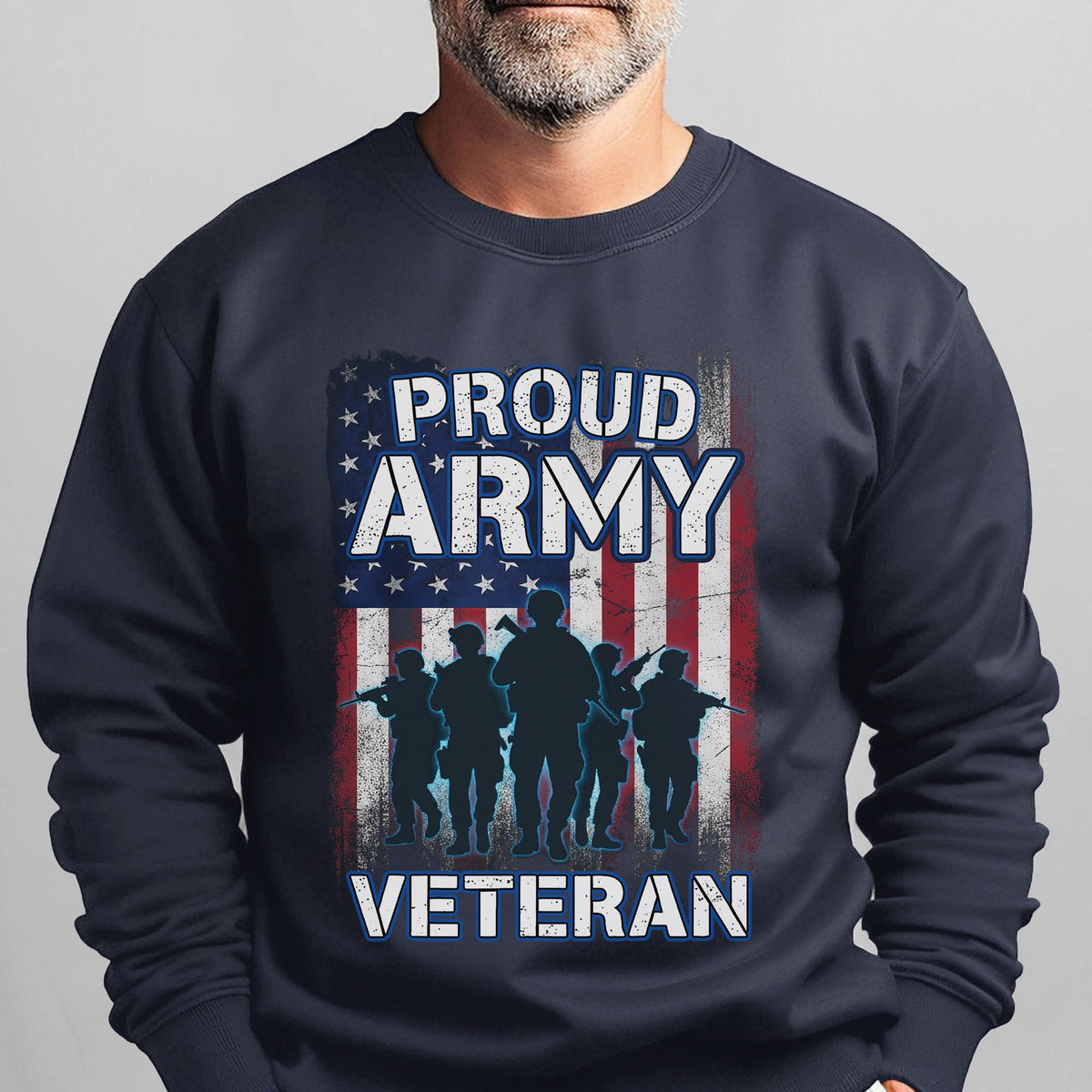 Proud Army Veteran US Military Honor Sweatshirt product image 13