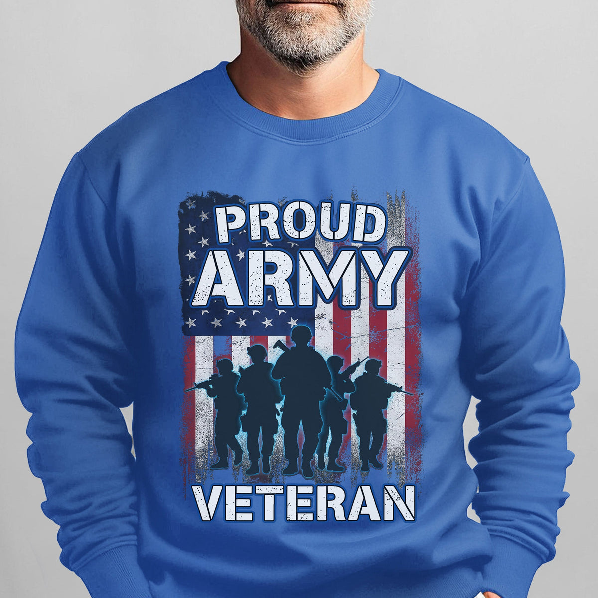 Proud Army Veteran US Military Honor Sweatshirt product image 8
