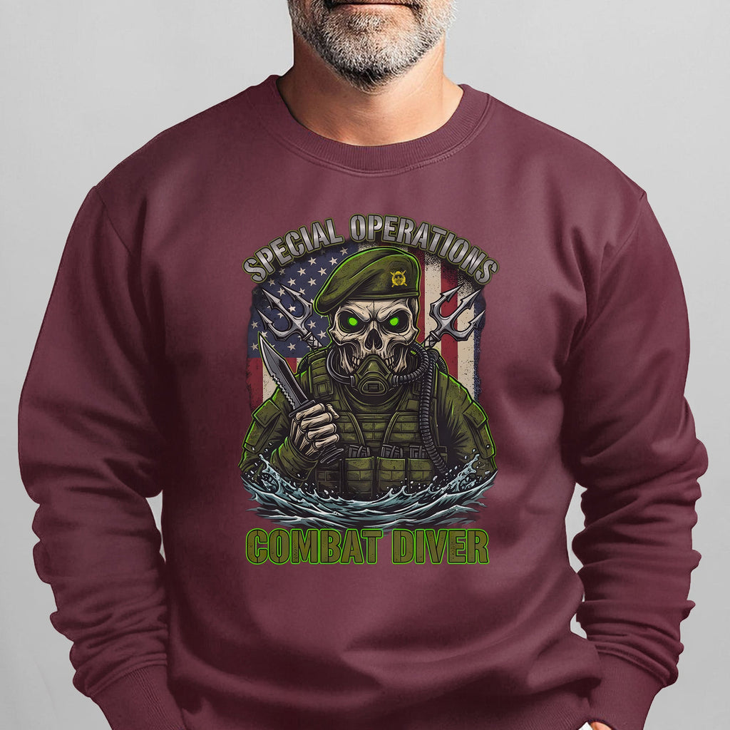 Special Operations Combat Diver Proud Sweatshirt product image 14