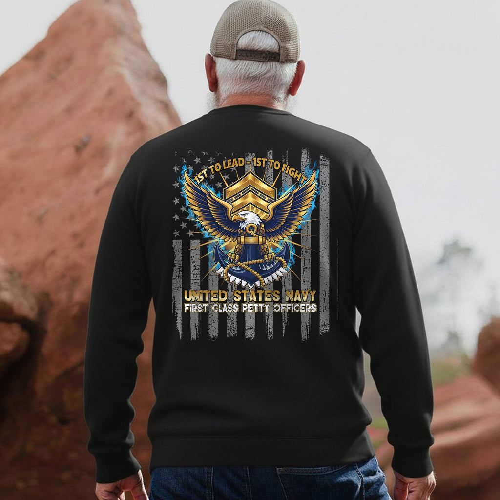 1st to Lead to Fight United States Sweatshirt product image 4