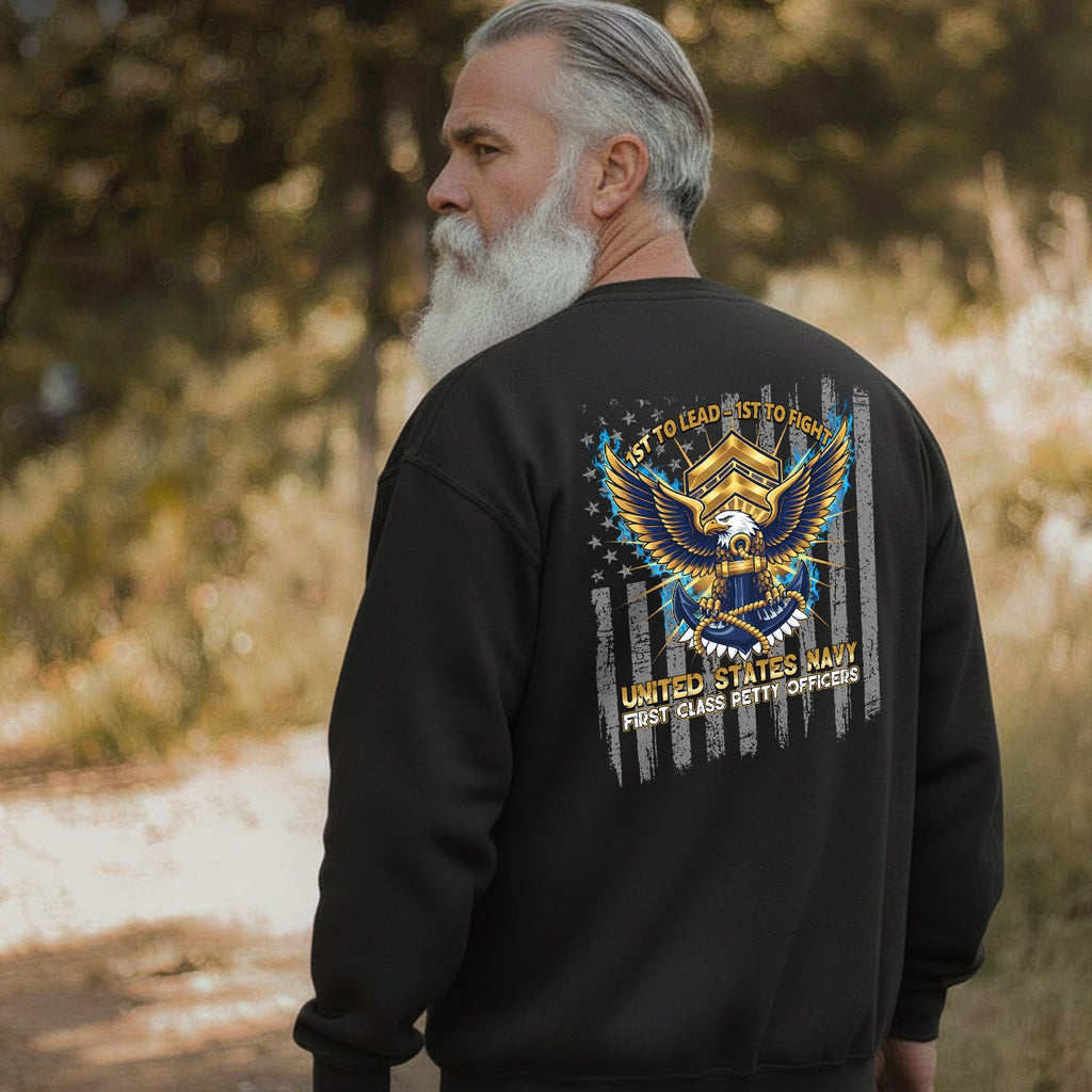 1st to Lead to Fight United States Sweatshirt product image 5