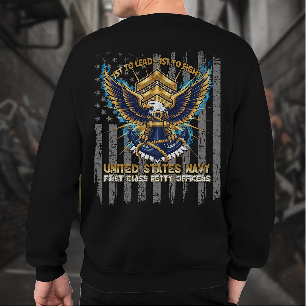 1st to Lead to Fight United States Sweatshirt product image 6