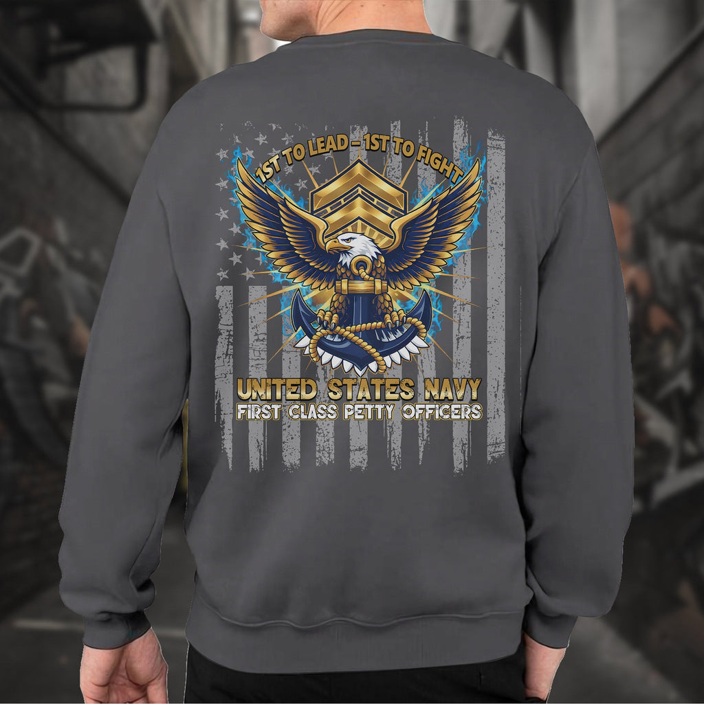 1st to Lead to Fight United States Sweatshirt product image 9