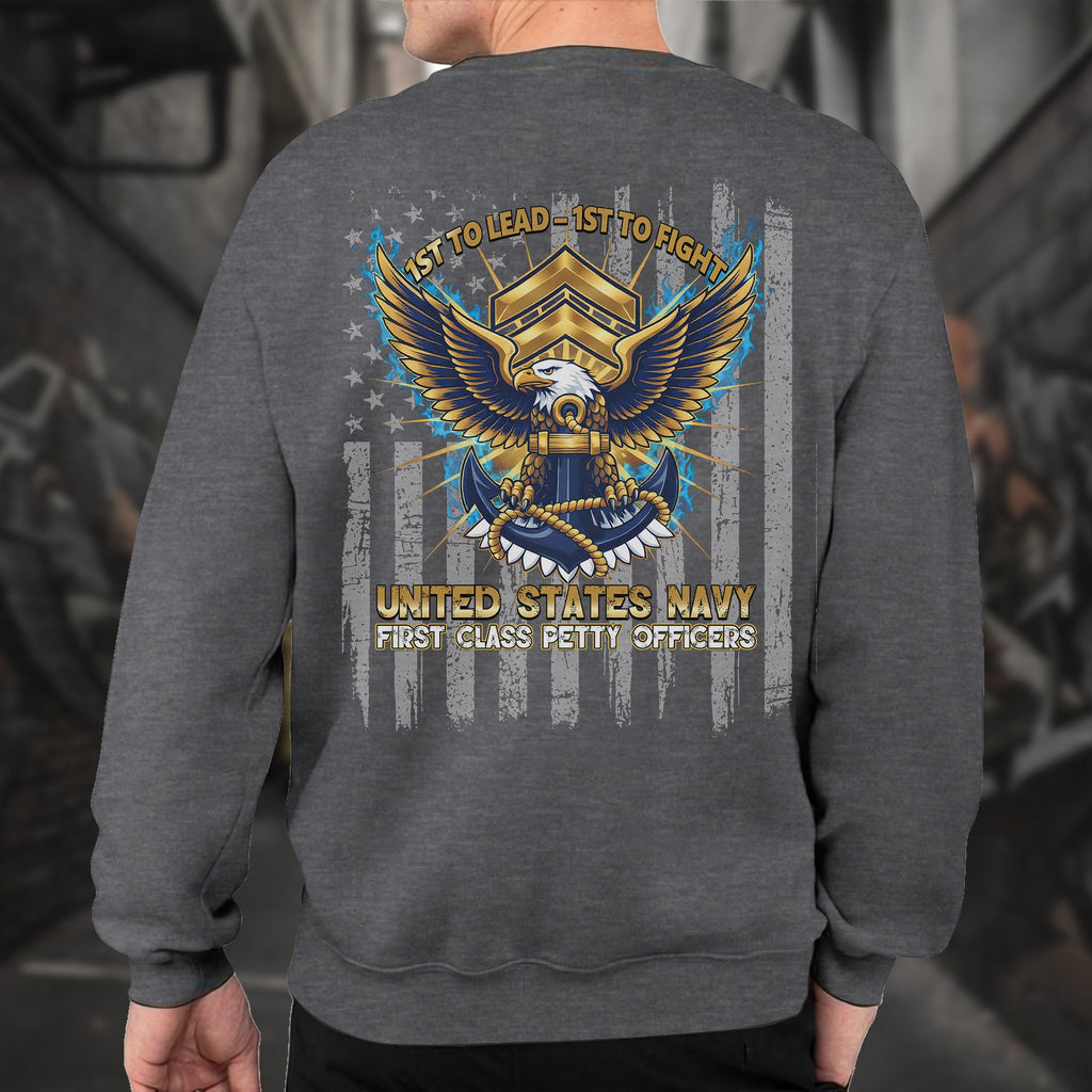 1st to Lead to Fight United States Sweatshirt product image 7