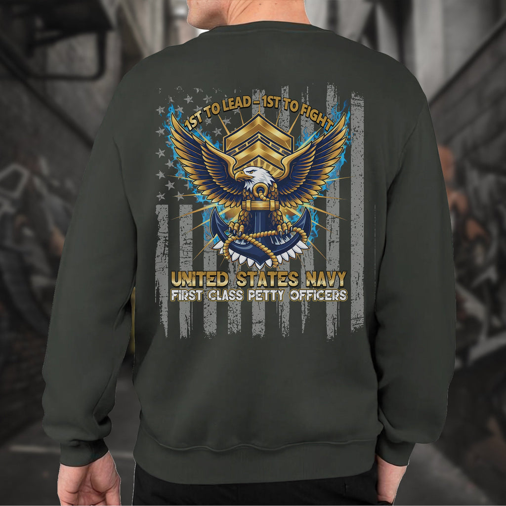 1st to Lead to Fight United States Sweatshirt product image 11