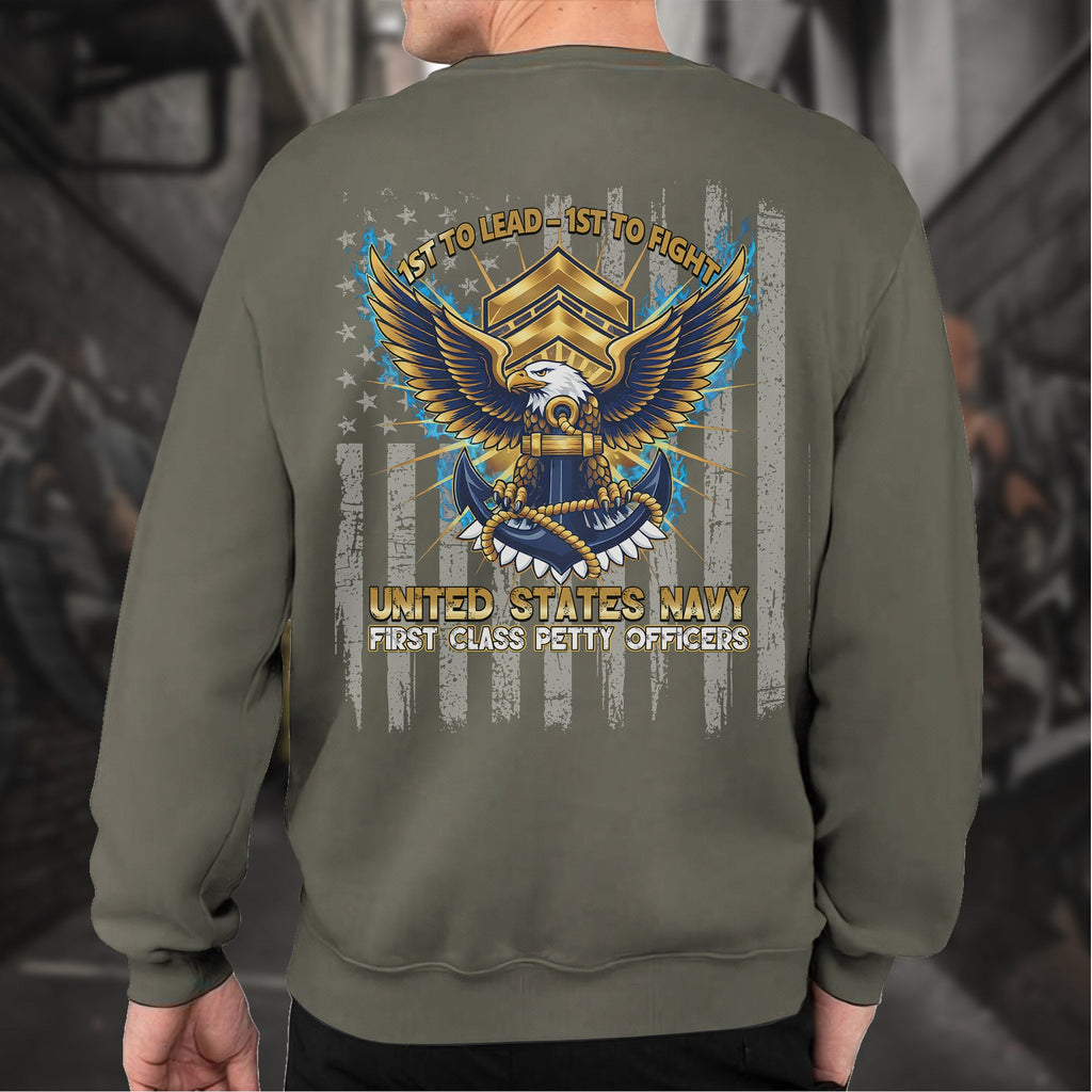 1st to Lead to Fight United States Sweatshirt product image 10