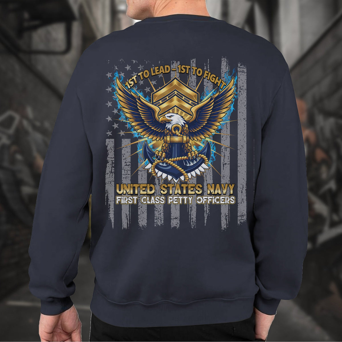 1st to Lead to Fight United States Sweatshirt product image 8