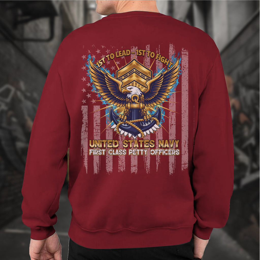 1st to Lead to Fight United States Sweatshirt product image 12