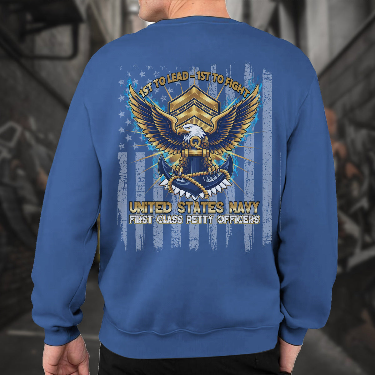 1st to Lead to Fight United States Sweatshirt product image 13
