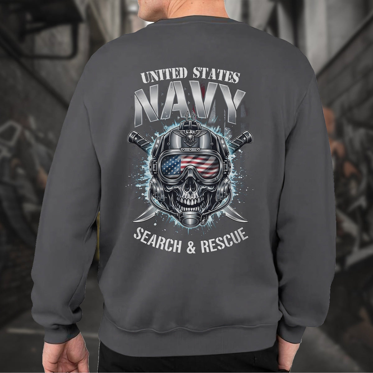 United States Navy Search and Rescue Sweatshirt product image 14