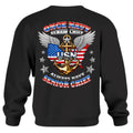 Once Navy Senior Chief Always Sweatshirt product image 1