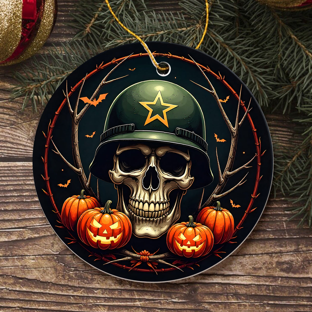 Veteran Pride US Military Honor Ornament