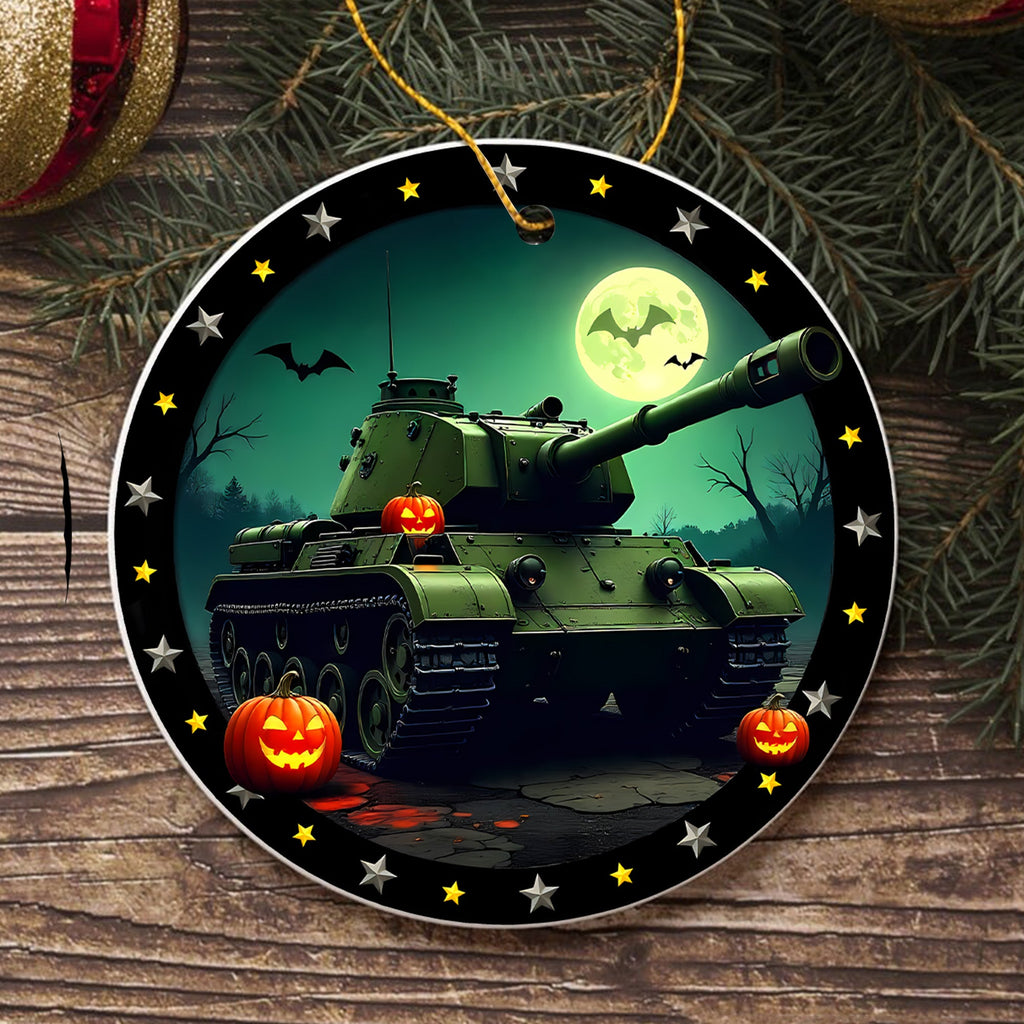 Haunted Tank Veteran Strength Ornament