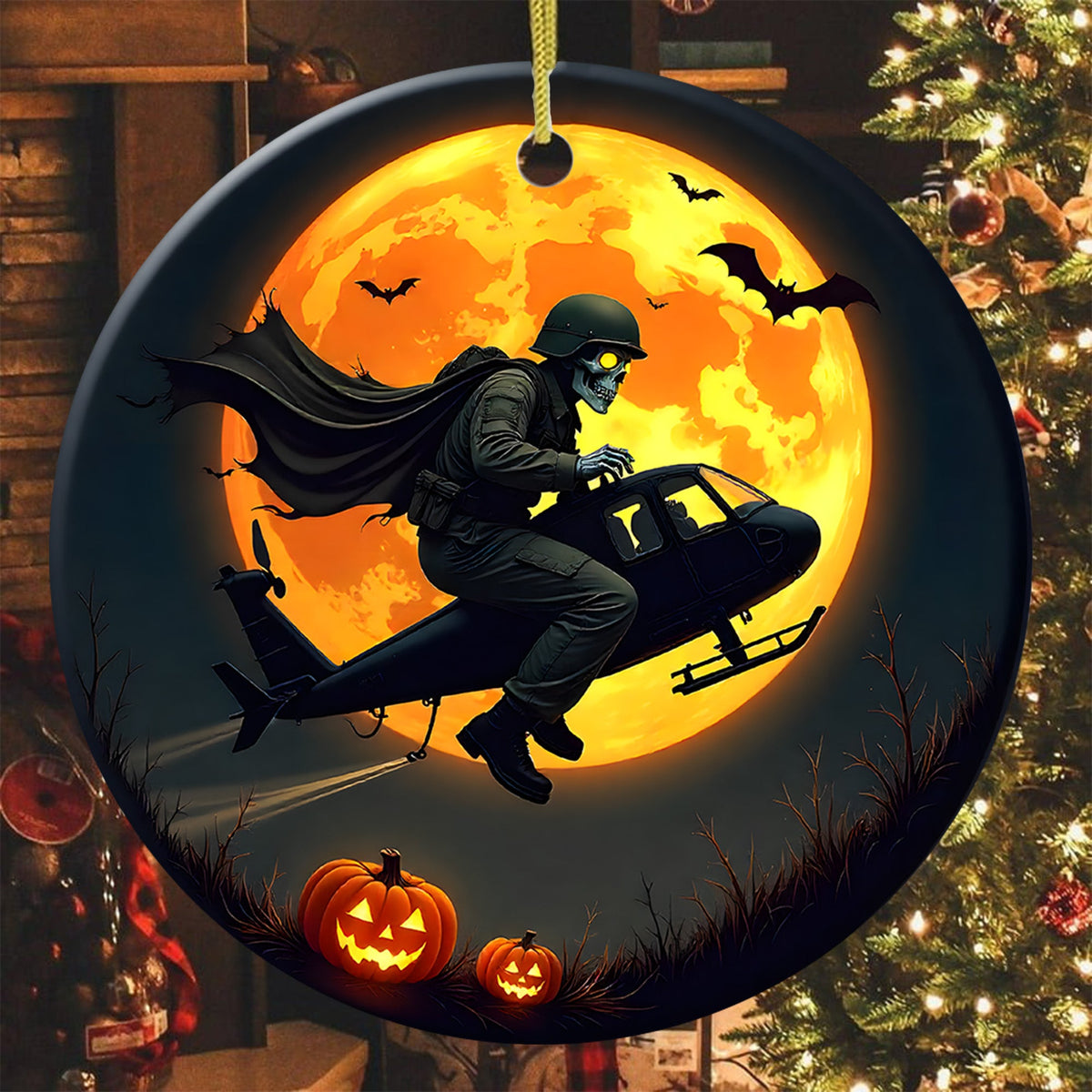 Veteran Strength Honor Service Legacy Ornament
