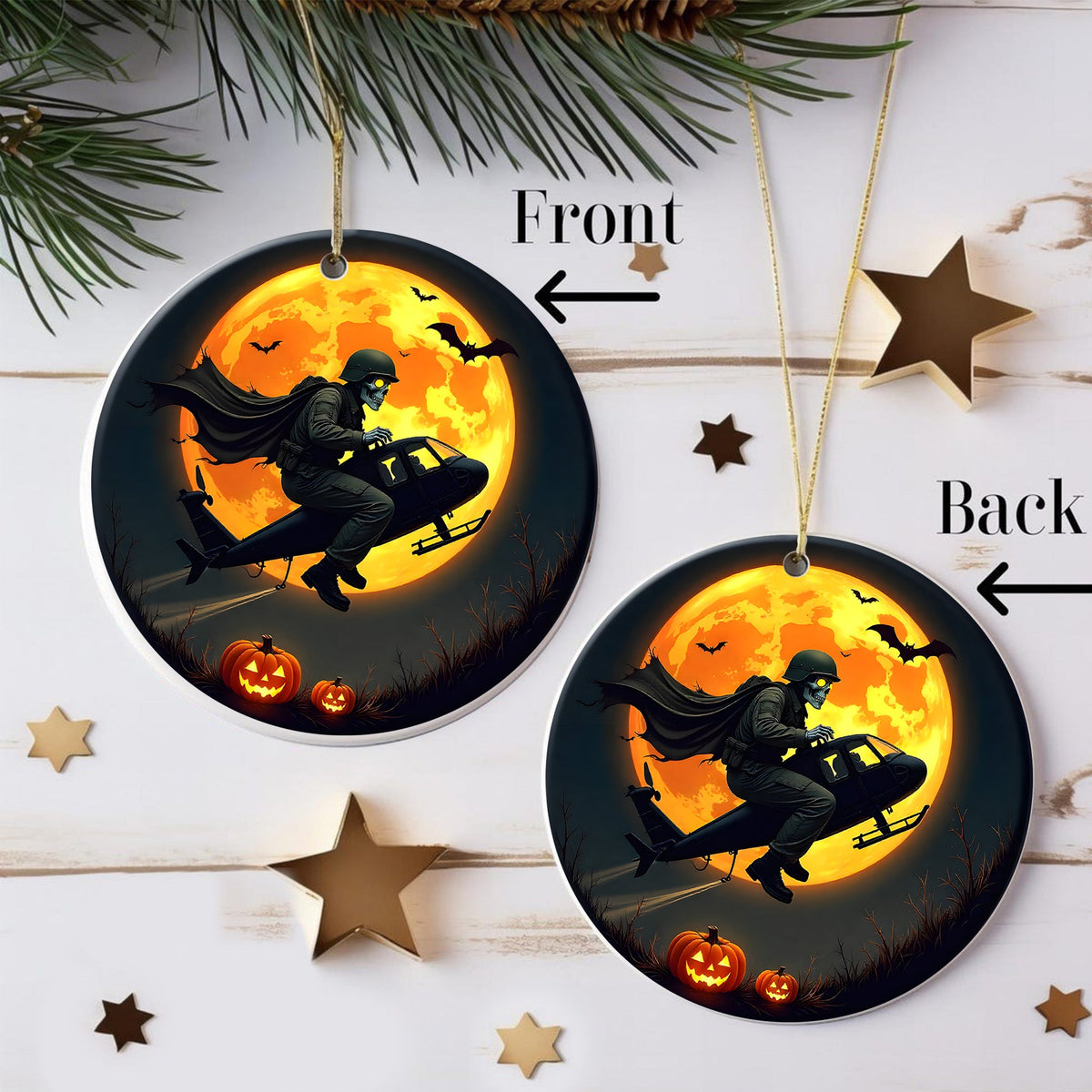 Veteran Strength Honor Service Legacy Ornament