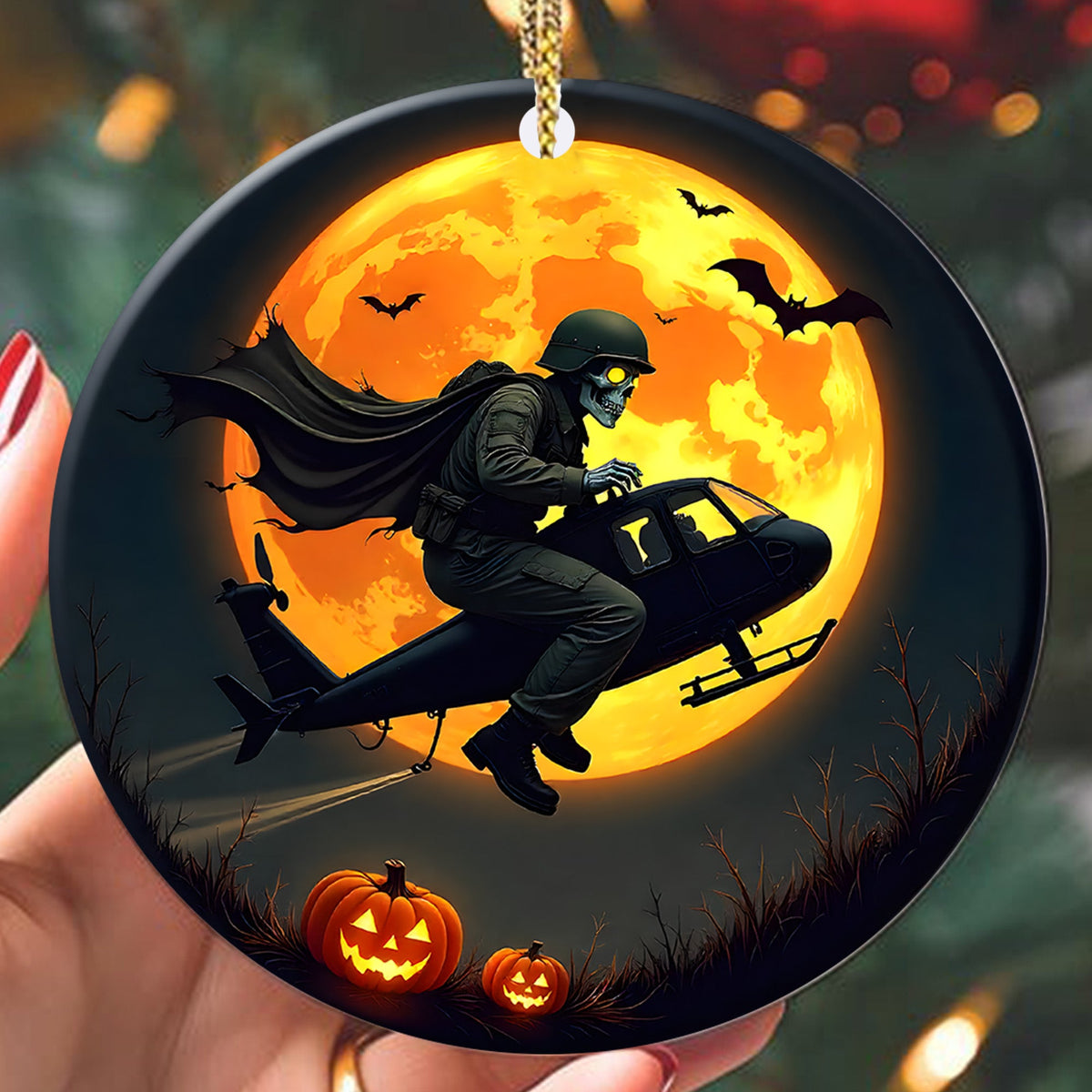 Veteran Strength Honor Service Legacy Ornament