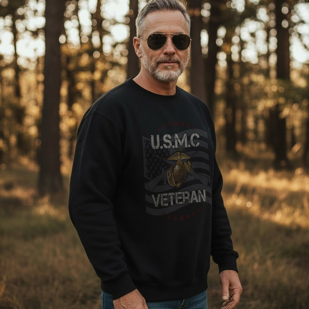 USMC Veteran Semper Fi Honor Sweatshirt product image 3