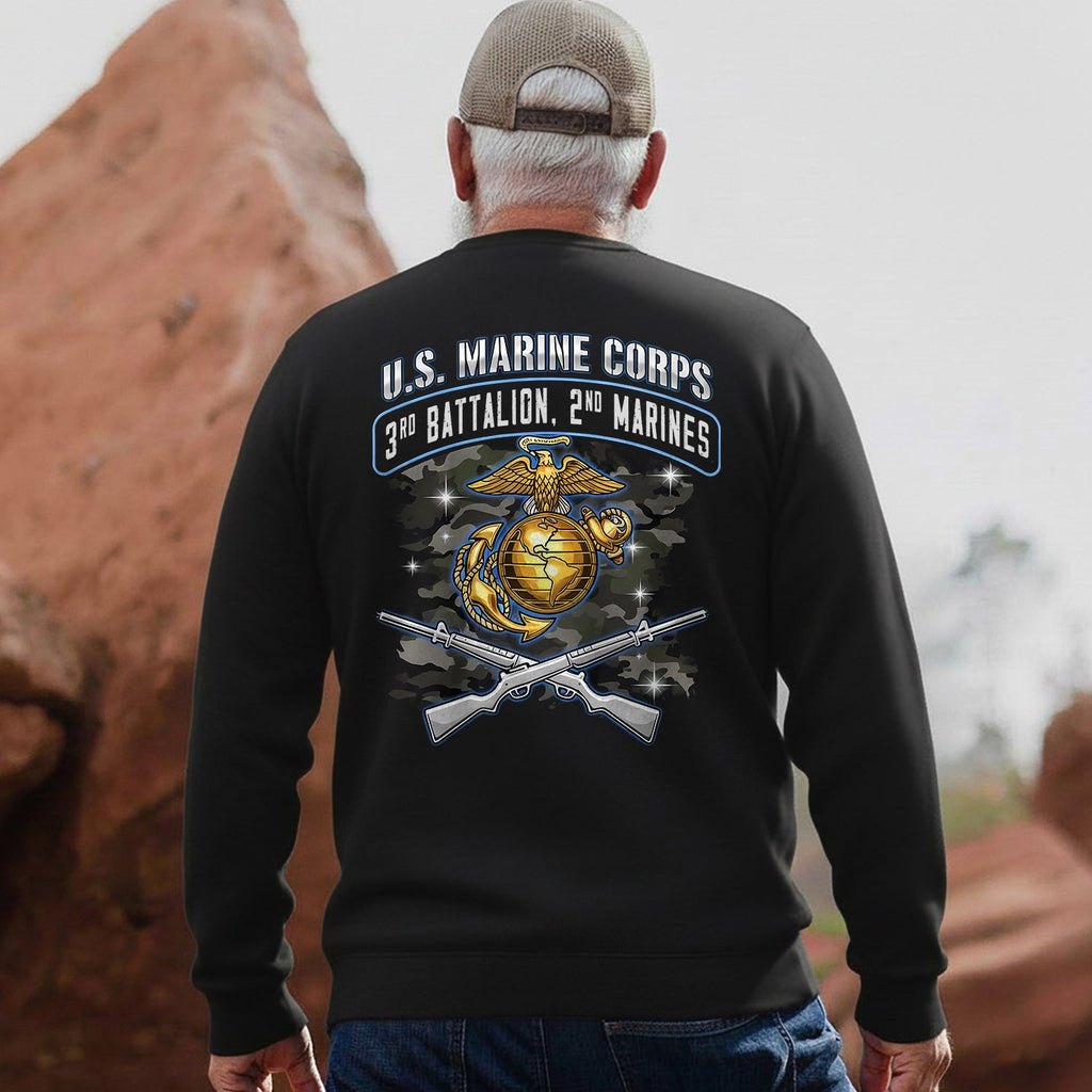 US Marine Corps 3rd Battalion 2nd Sweatshirt product image 4