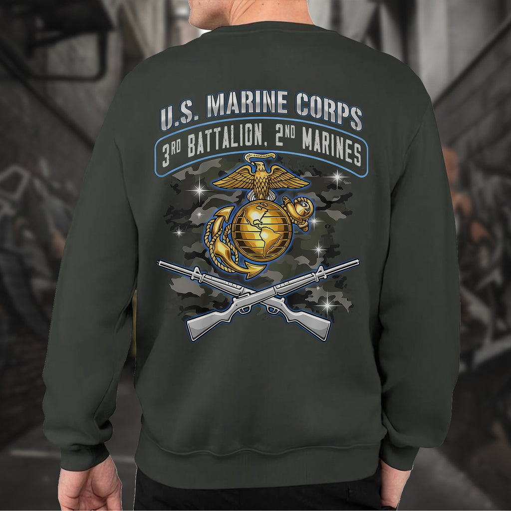 US Marine Corps 3rd Battalion 2nd Sweatshirt product image 11