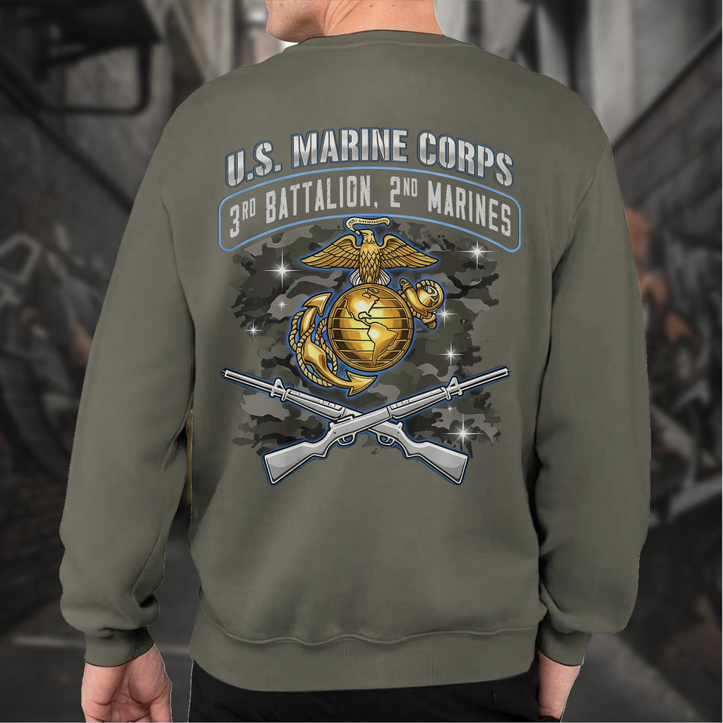 US Marine Corps 3rd Battalion 2nd Sweatshirt product image 10