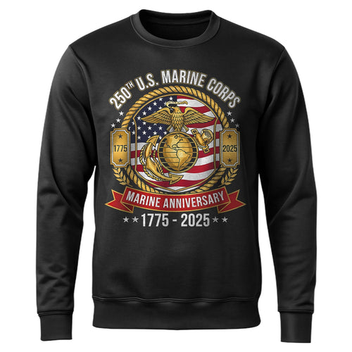250th US Marine Corps Anniversary Sweatshirt product image 1