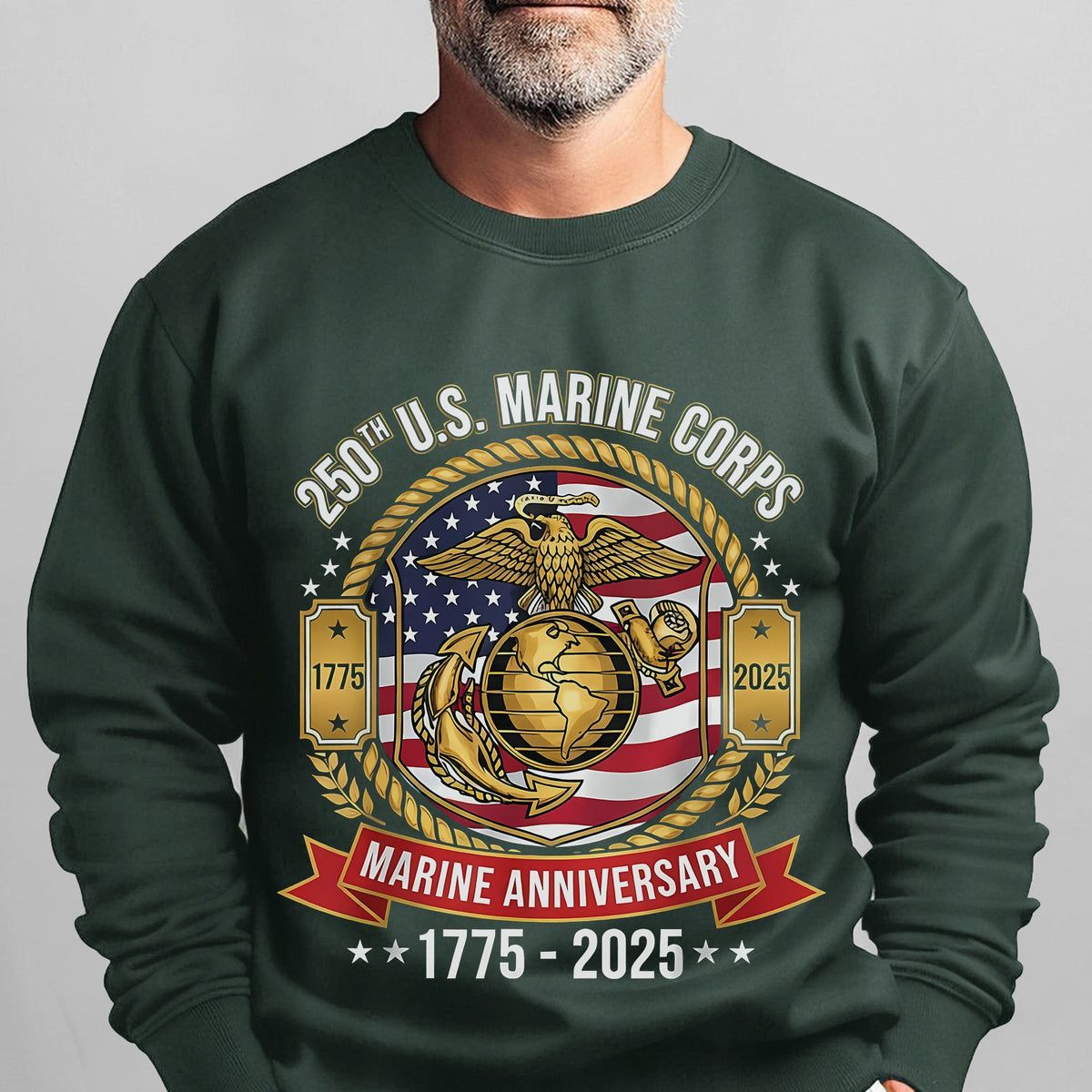 250th US Marine Corps Anniversary Sweatshirt product image 7