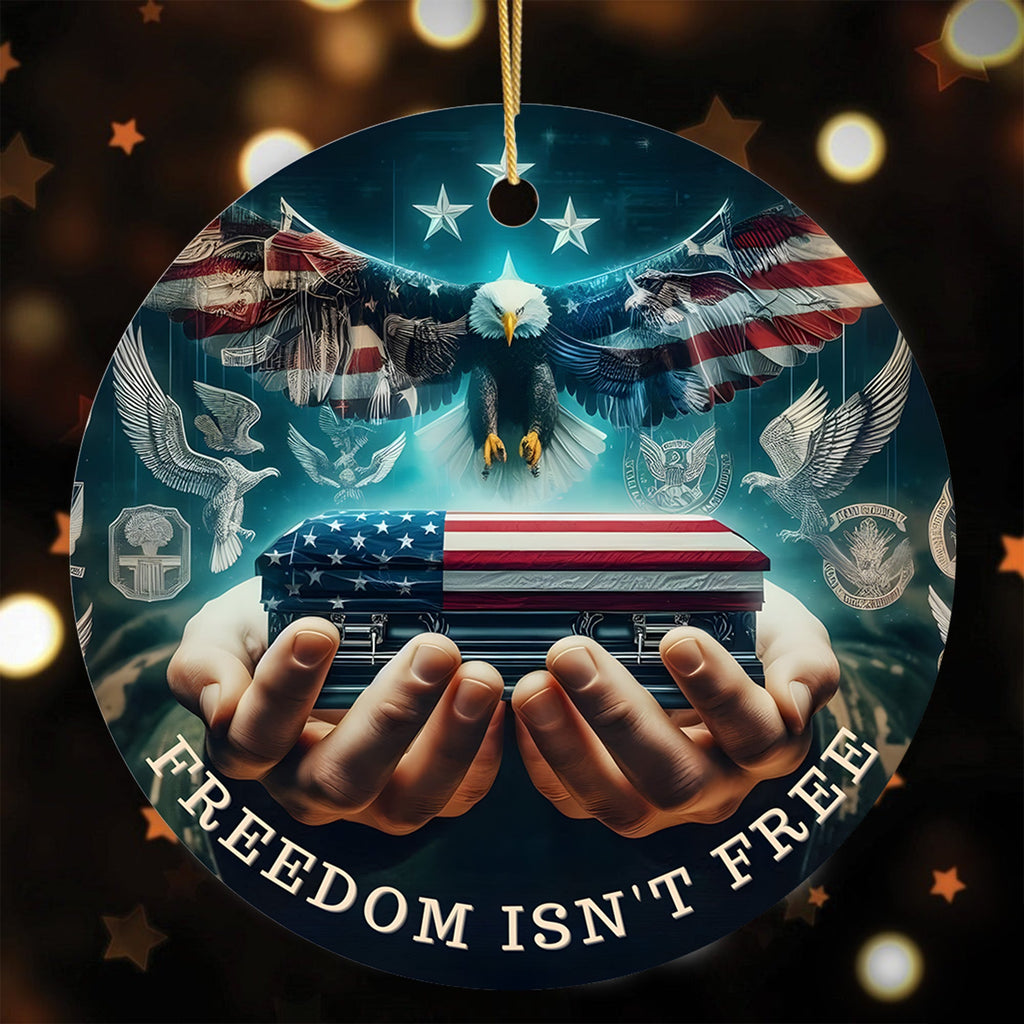 Proud Veteran Service Ornament
