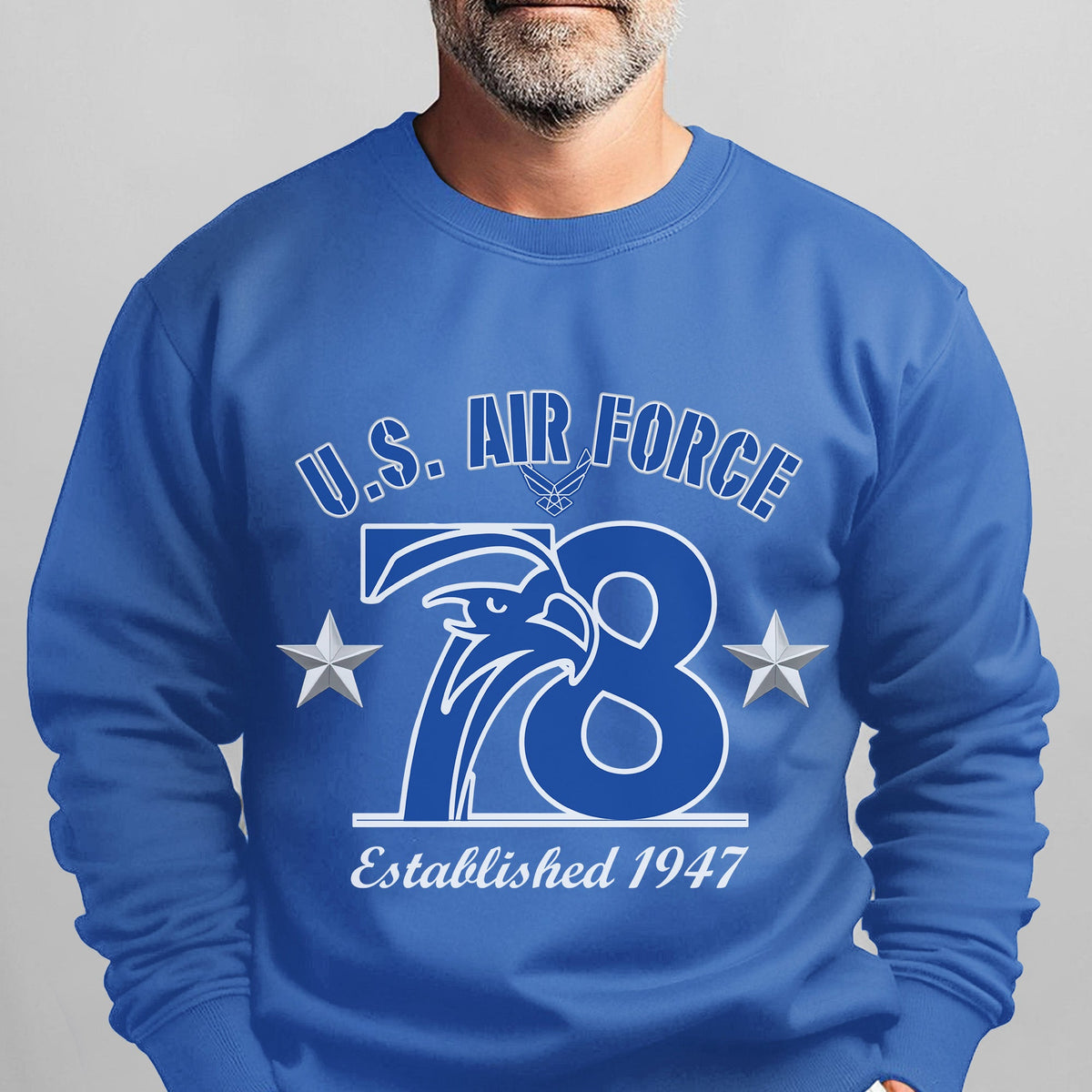 US Air Force 78 Established 1947 Proud Sweatshirt product image 13