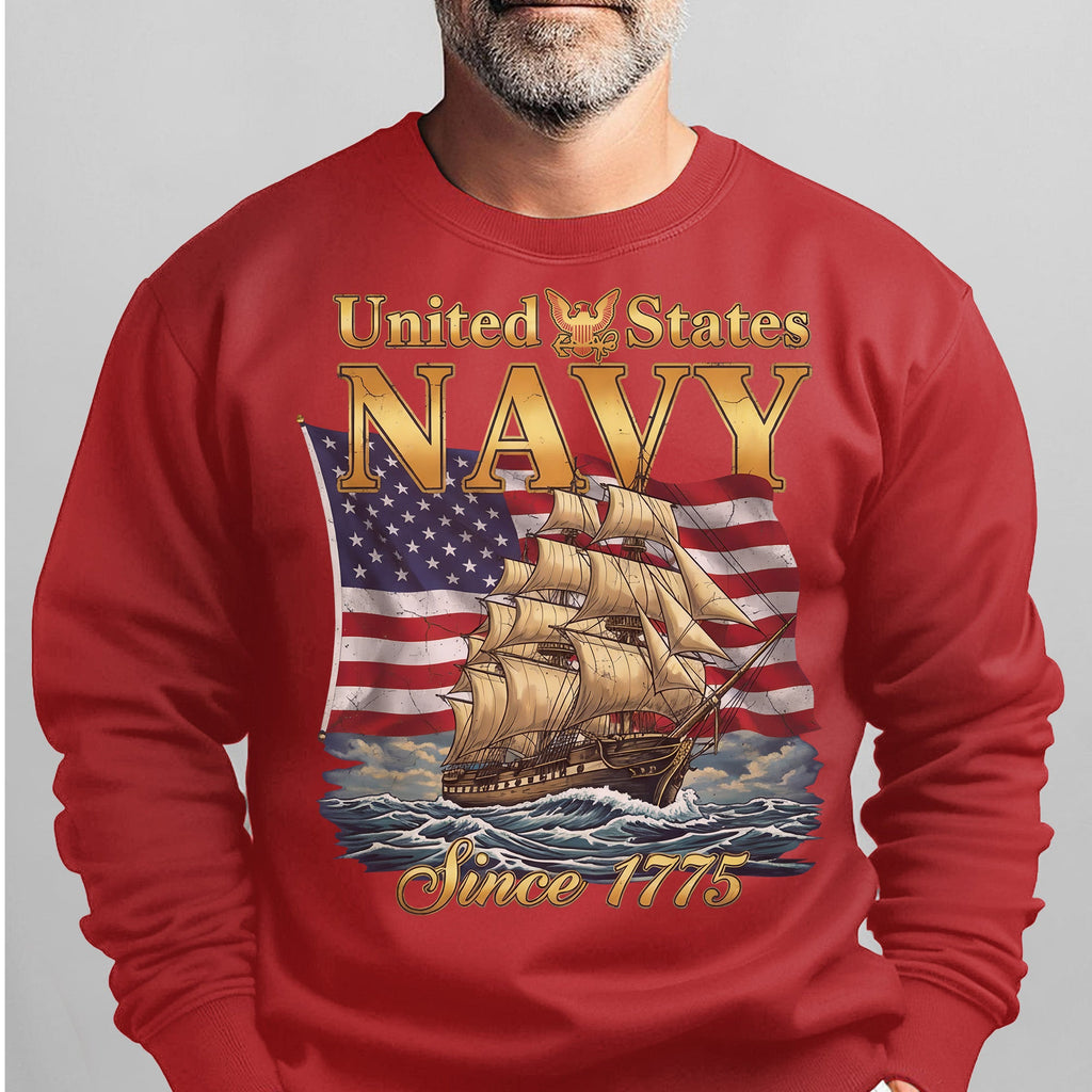 United States Navy Since 1775 Proud US Sweatshirt product image 12