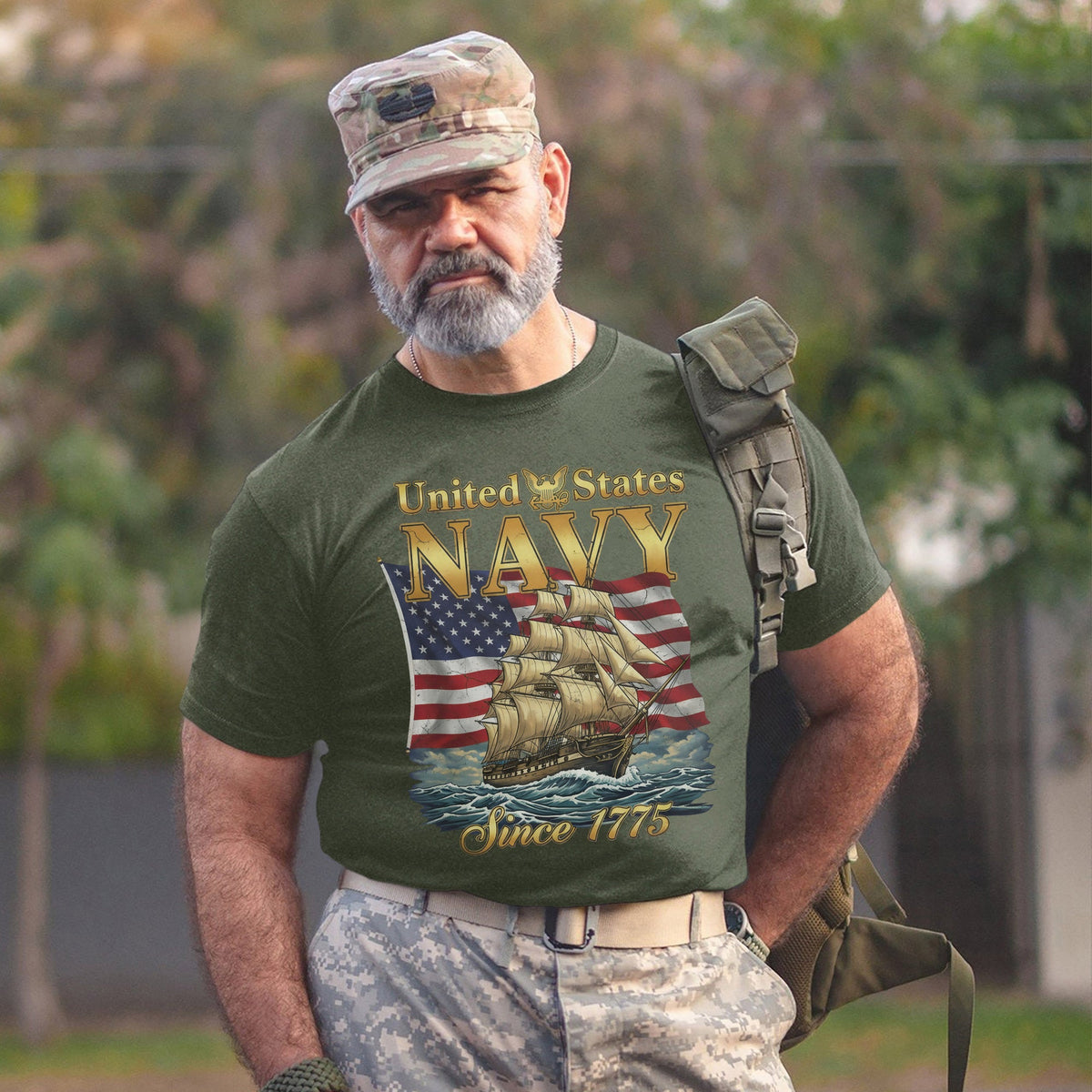 United States Navy Since 1775 Proud US T-Shirt product image 10