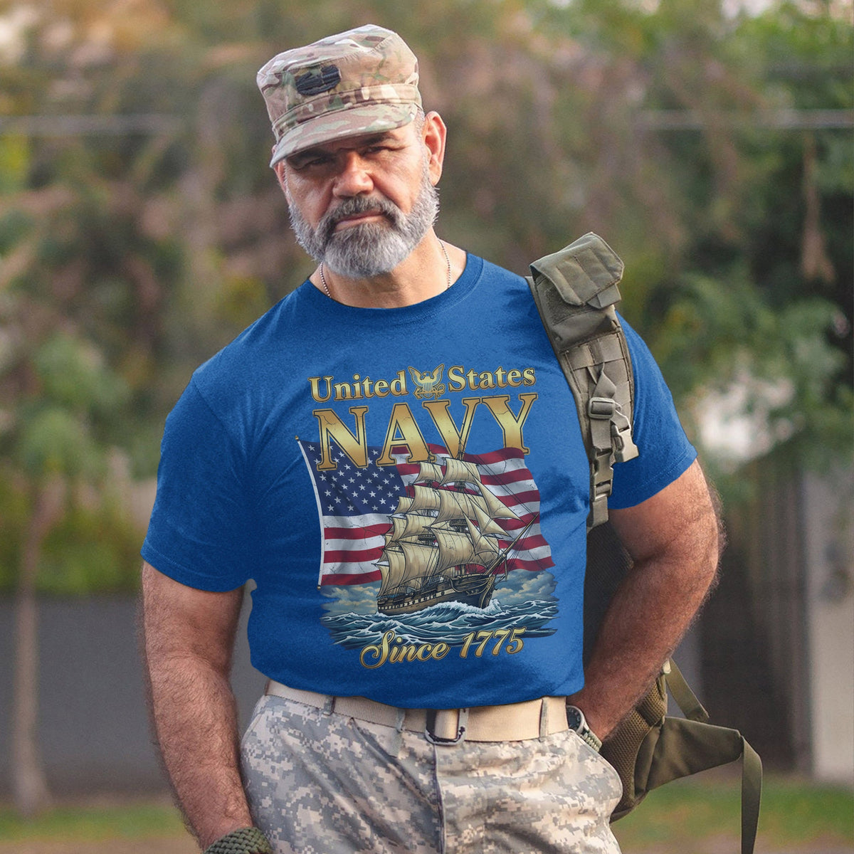 United States Navy Since 1775 Proud US T-Shirt product image 14