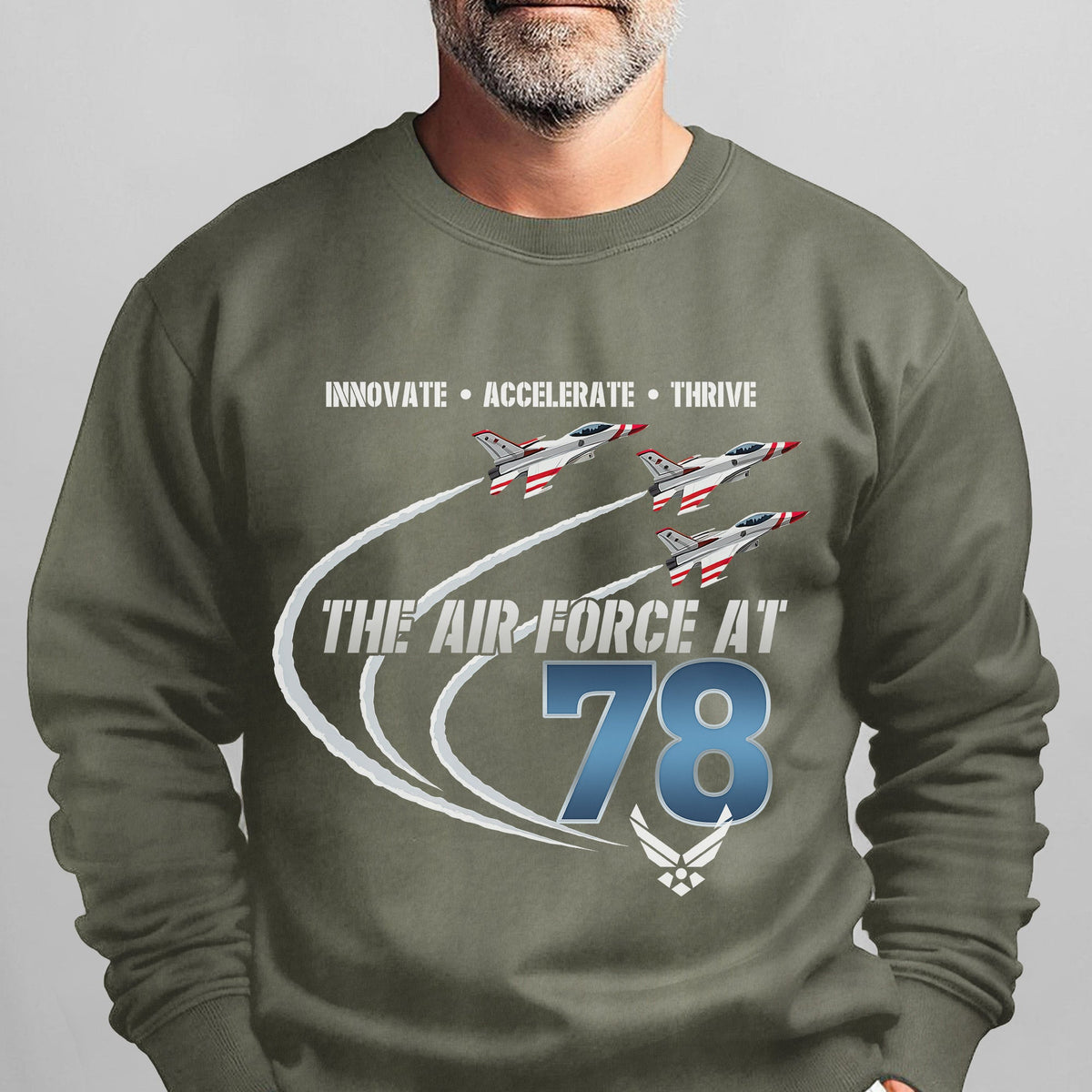 Air Force at 78 Innovate Accelerate Sweatshirt product image 10