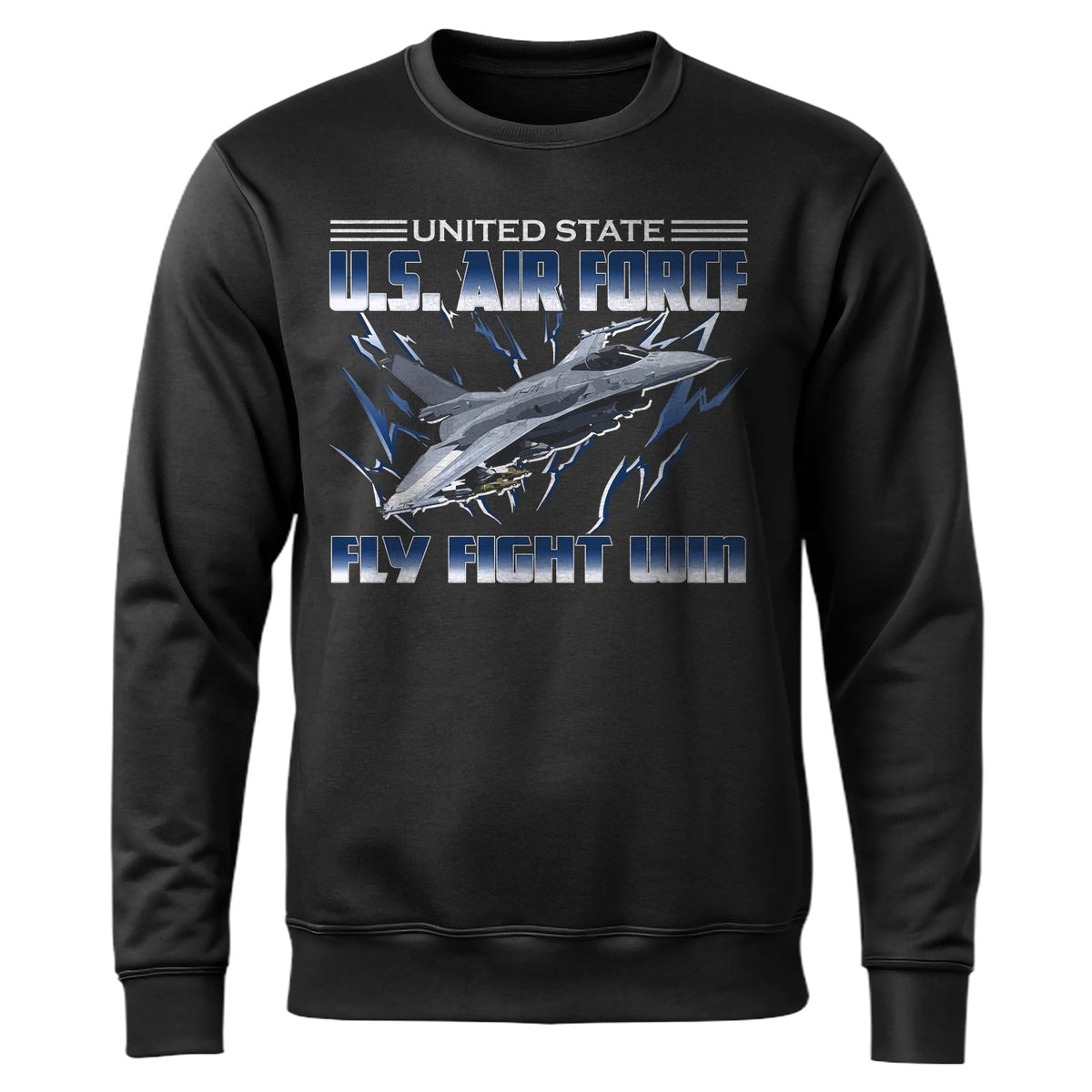 United States Air Force Fly Fight Win Sweatshirt product image 1