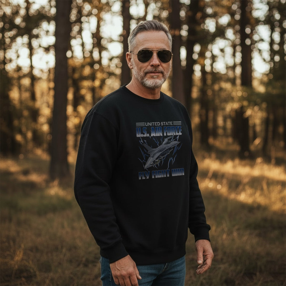 United States Air Force Fly Fight Win Sweatshirt product image 3