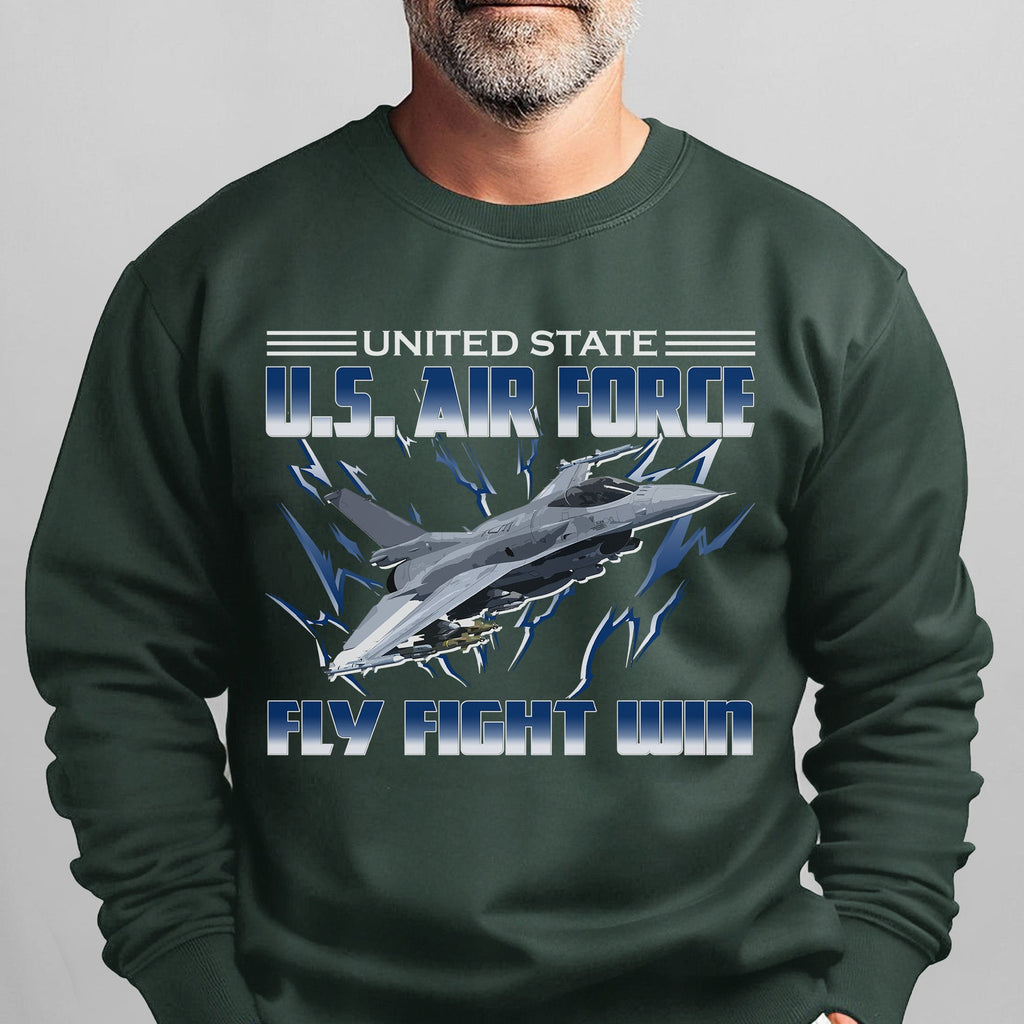 United States Air Force Fly Fight Win Sweatshirt product image 11
