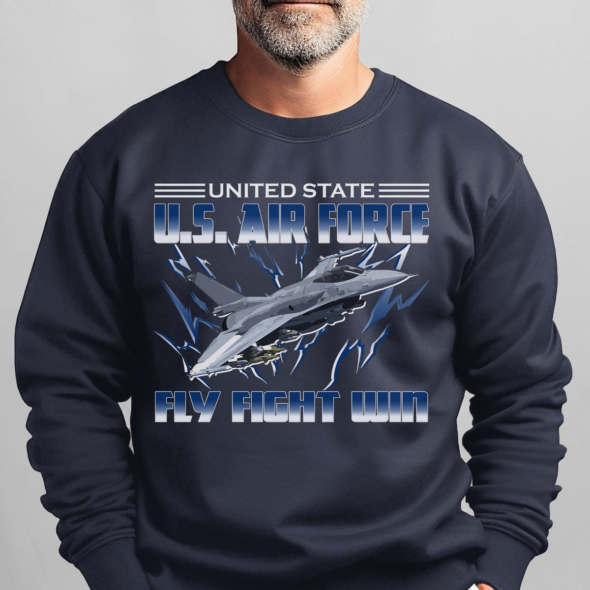 United States Air Force Fly Fight Win Sweatshirt product image 8