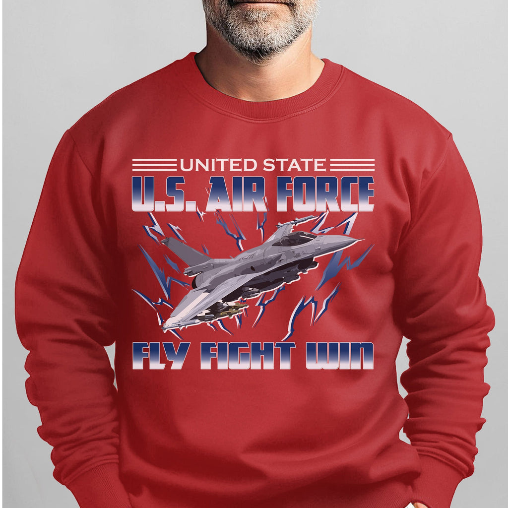 United States Air Force Fly Fight Win Sweatshirt product image 12