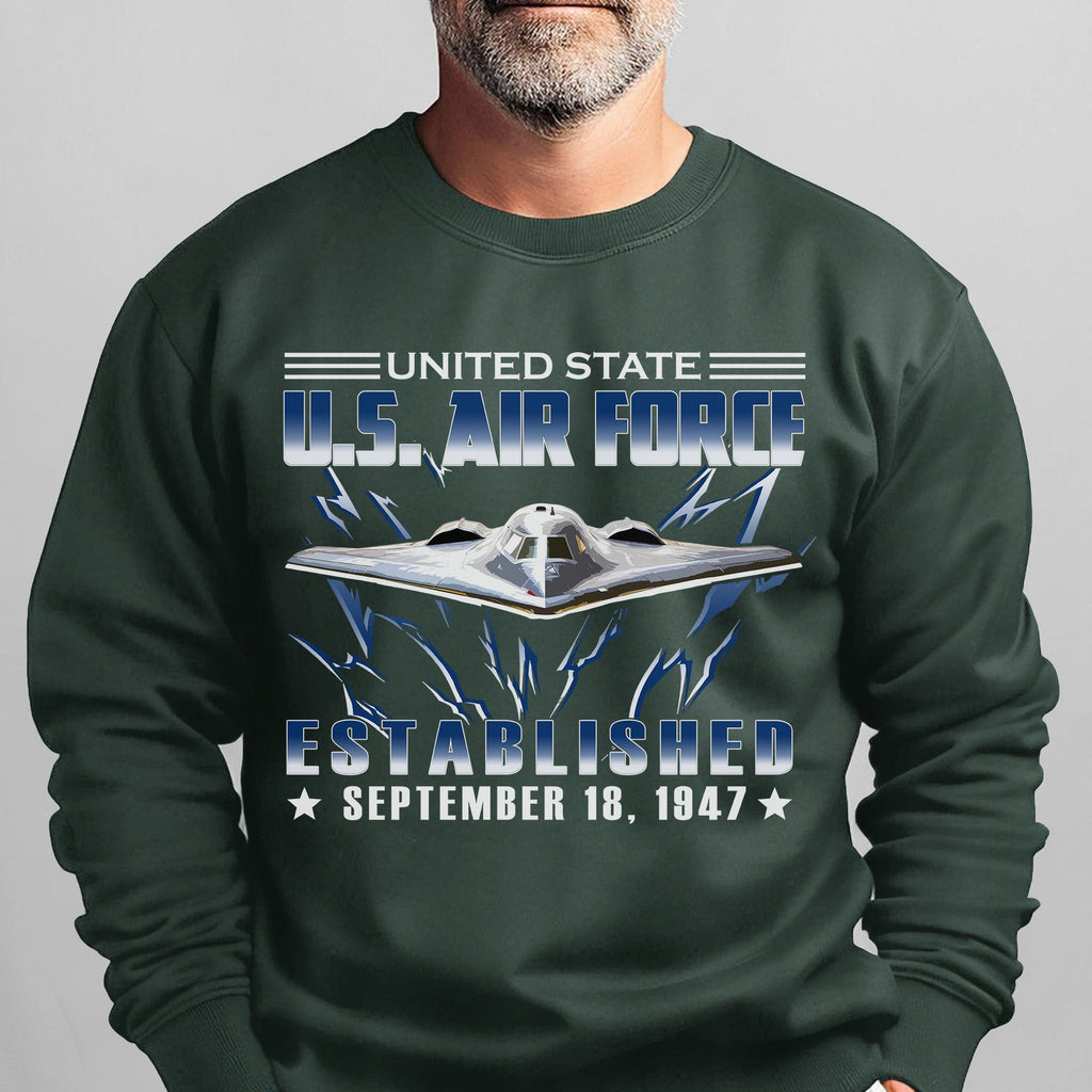 US Air Force Established September 18 Sweatshirt product image 11