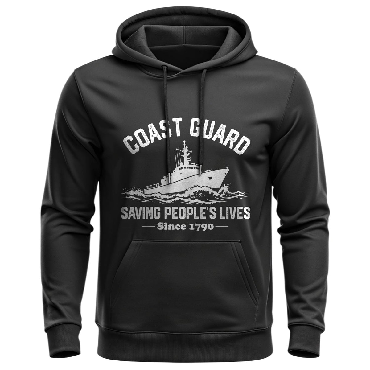 Coast Guard Proudly Serving Since 1790 Hoodie product image 1