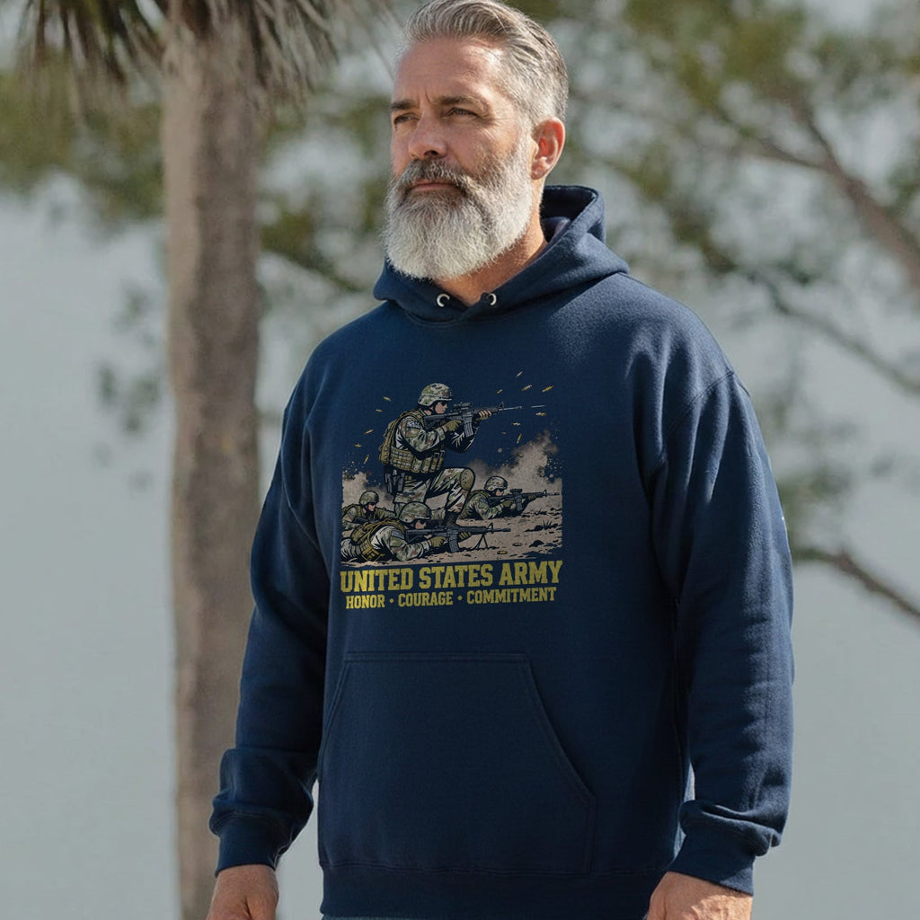 United States Army Honor Courage Commitment Hoodie product image 2