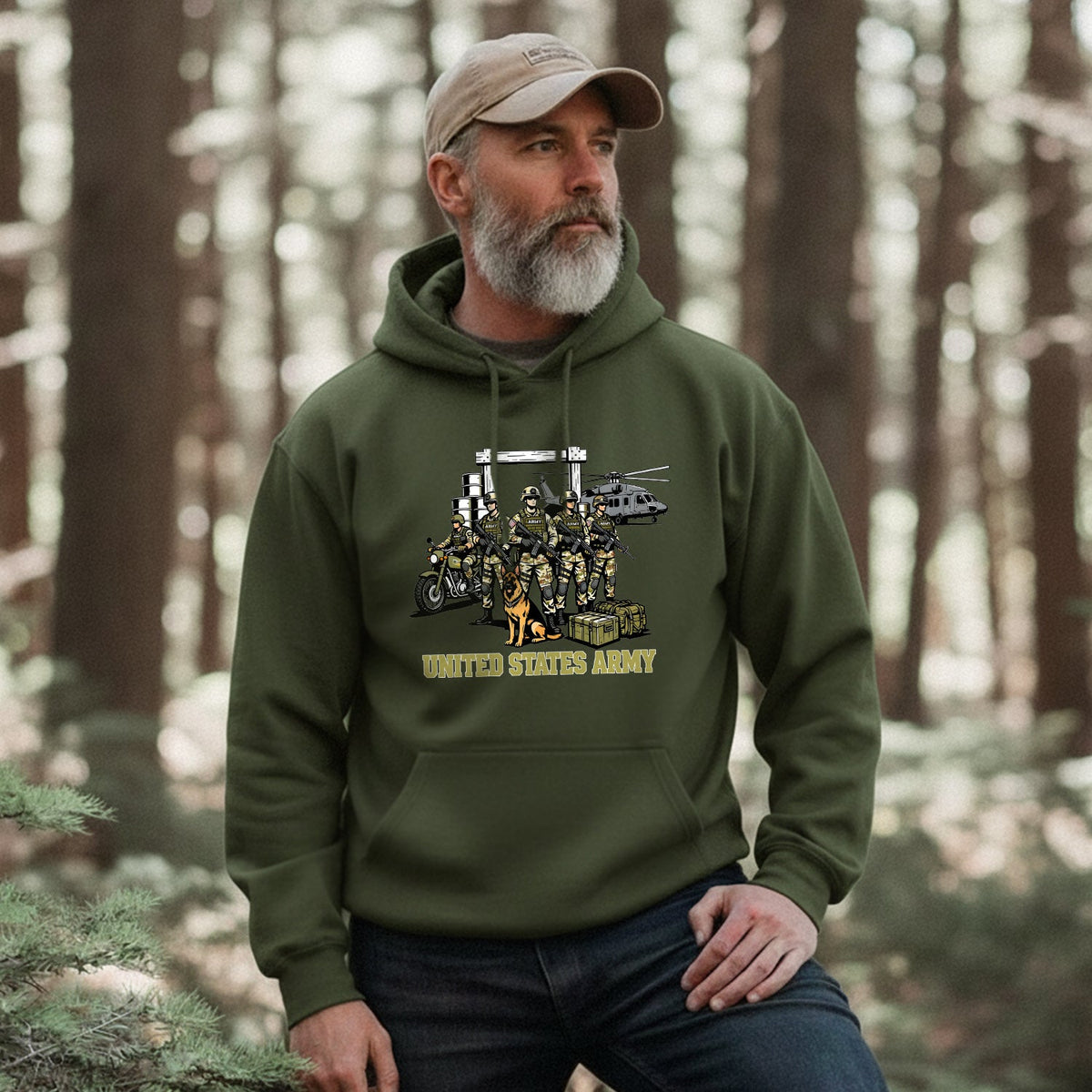 United States Army Proud US Military Honor Hoodie product image 4